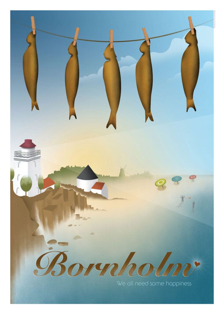 Destination Bornholm plakat
